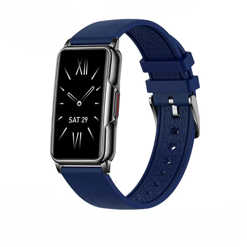 For Android IOS Smart Bracelet Women Smartwatch Men Heart Rate Blood Oxygen Waterproof Sport Smart Band Watch for Ladies +Gift