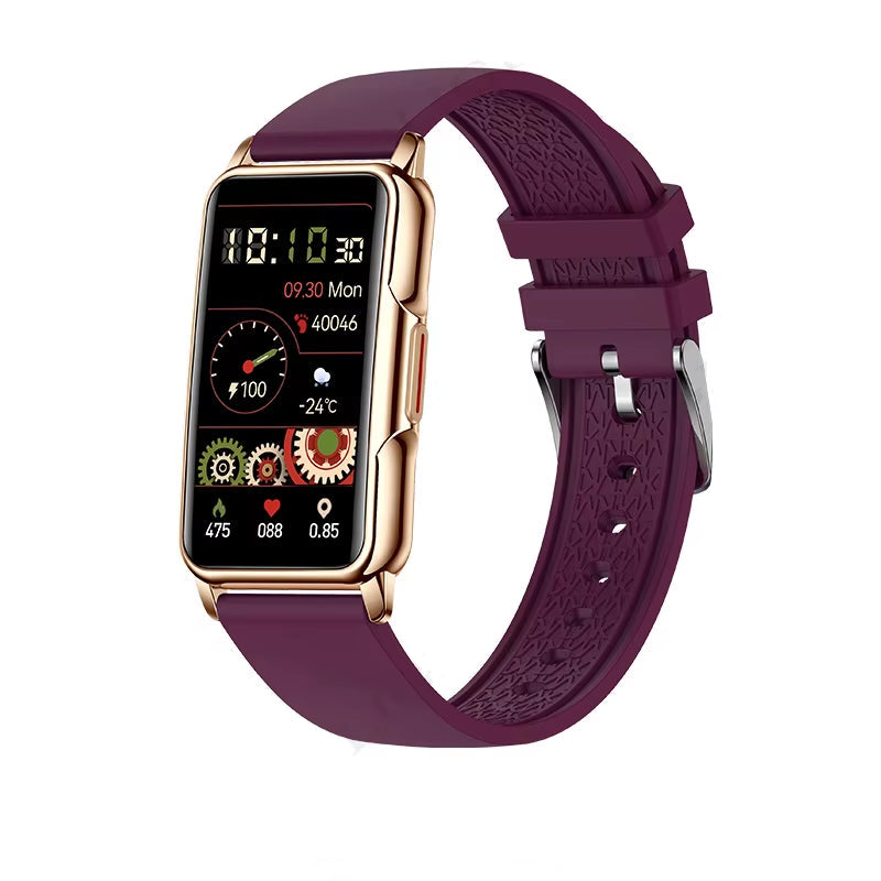 For Android IOS Smart Bracelet Women Smartwatch Men Heart Rate Blood Oxygen Waterproof Sport Smart Band Watch for Ladies +Gift